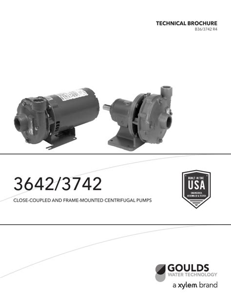 goulds pump catalog pdf